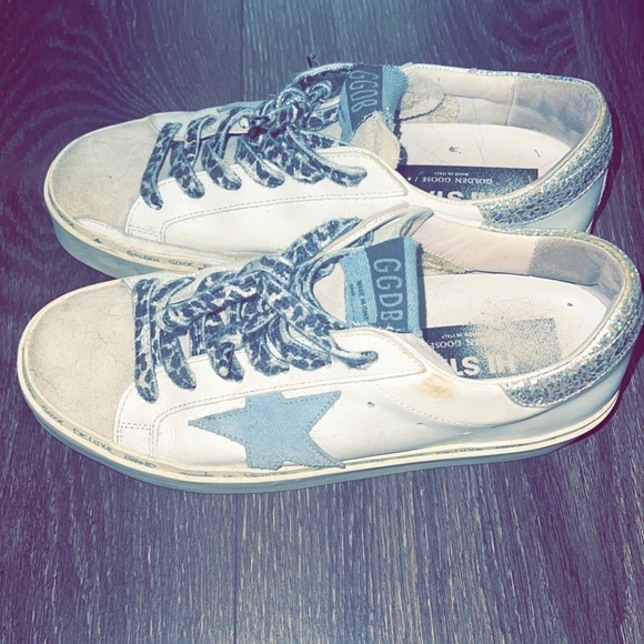 Size 37 Golden Goose Hi Star - Picture 2 of 5